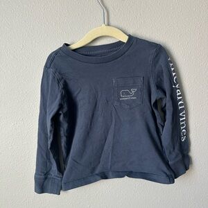 Vineyard Vines 2T Long Sleeved Shirt Navy